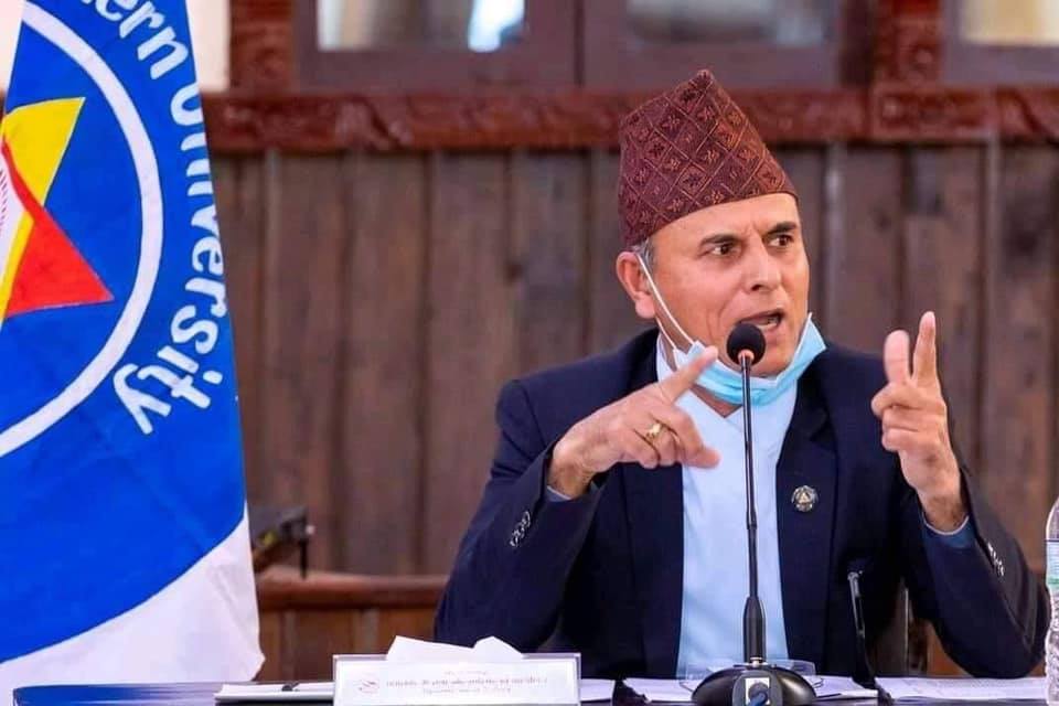 ‘भ्रष्टाचारमुक्त विश्वविद्यालय’ अभियान थालेदेखि आफूविरुद्ध घेराबन्दी : उपकुलपति